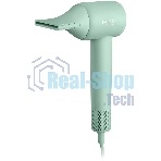 Фен Red Solution F572 зеленый/мятный, 1400 Вт, компактный, ионизация