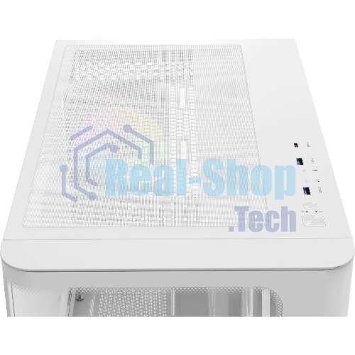 Компьютерный корпус Ocypus Iota C50 WH Curve ARGB Digital (Iota-C50-WHD300CD-GL)
