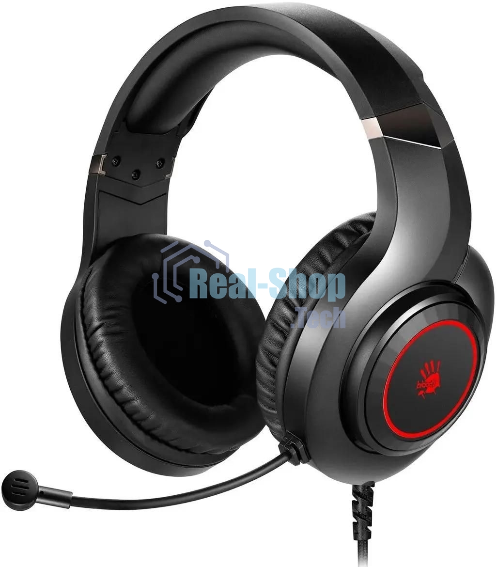 Гарнитура Bloody G220S чёрный, проводная, подсветка