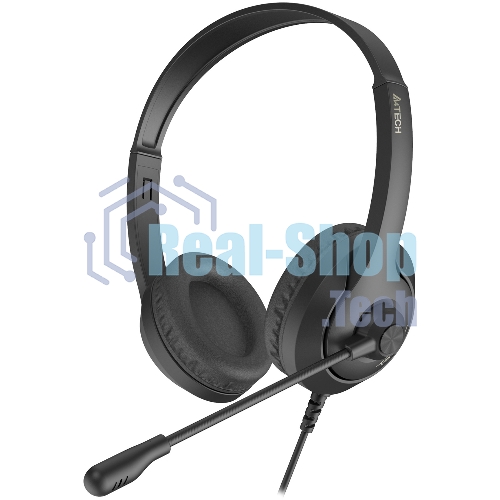 Гарнитура A4Tech Fstyler FH100 чёрный, проводная