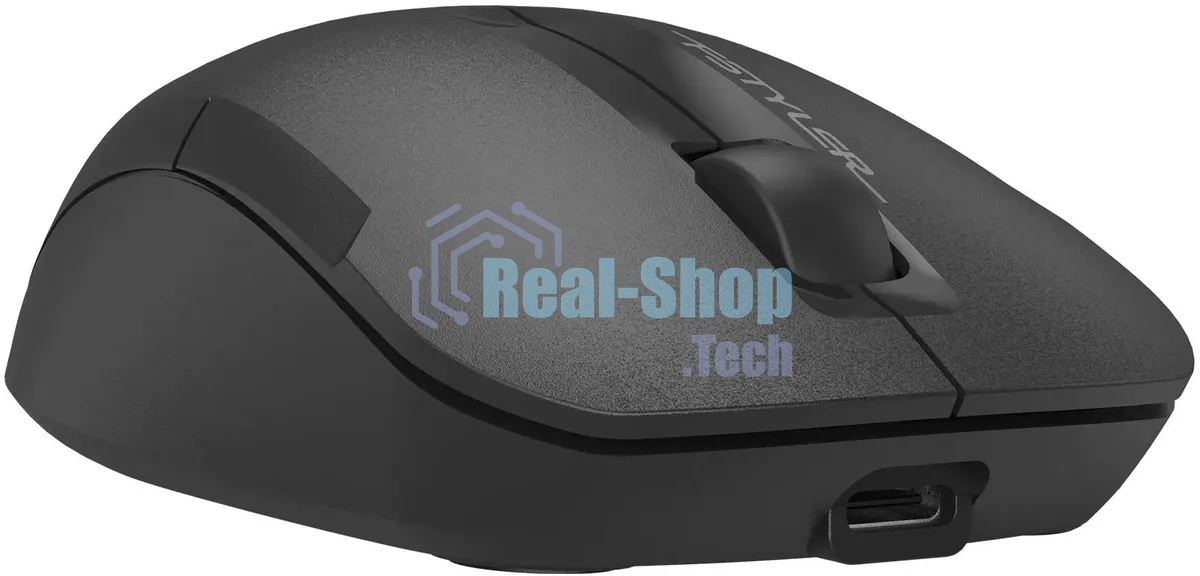 Мышь беспроводная A4Tech Fstyler FG15C Air2 черный, 1200 dpi, радиоканал, USB, кнопки - 3