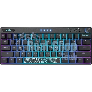 Клавиатура беспроводная GMNG GG-KB500XW (1910516), USB, Bluetooth/Радиоканал, черный