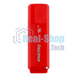 Флешка USB Smartbuy Dock Red (SB16GbDK-R), 16Gb, USB 2.0, R/W 15/5, красный