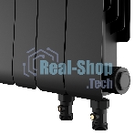 Радиатор биметаллический Royal Thermo Infinity 300 Noir Sable VR80 - 14 секц.