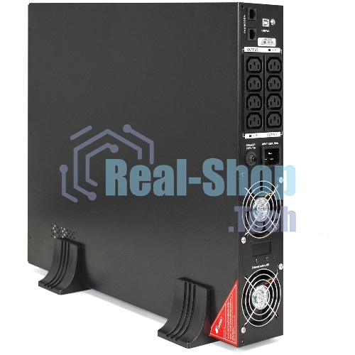 Источник бесперебойного питания Pure Sine Wave ExeGate SinePower UHB-2000.LCD.AVR.C13.RJ.USB.2U 2000VA/1600W,8*C13,RM/Tower