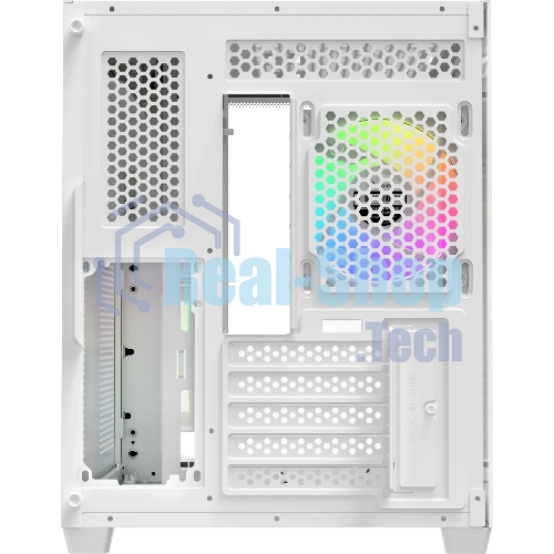 Компьютерный корпус Ocypus Iota C50 WH Curve ARGB Digital (Iota-C50-WHD300CD-GL)