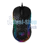 Игровая мышь SVEN RX-G860 чёрная (8 кнопок, 12800 dpi, USB, RGB подсветка )