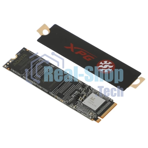Накопитель SSD ADATA XPG GAMMIX S70 BLADE, 512Gb, PCIe 4.0 x4, M.2 2280, NVMe, R/W 7200/2600, с радиатором