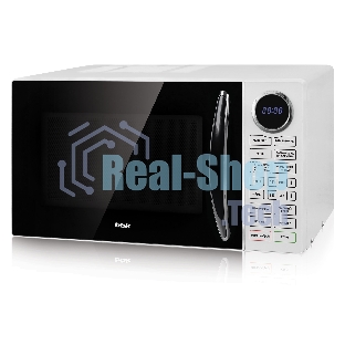 Микроволновая печь BBK 23MWG-930S/BW белый/черный, 23 л, 900 Вт, переключатели - сенсор