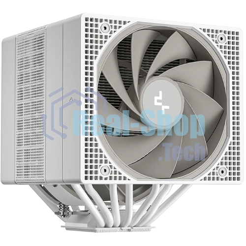 Устройство охлаждения(кулер) Deepcool Assassin VC Elite Wh Soc-AM5/AM4/1200/2066/1700/1851 белый 4-pin 22.6-29.3dB Al+Cu 300W 1772gr Ret (R-ASN4-WHNVNN-GJD)