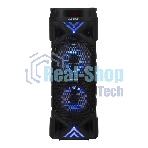 Минисистема Hyundai H-MC180 черный 80Вт/FM/USB/BT/SD/MMC