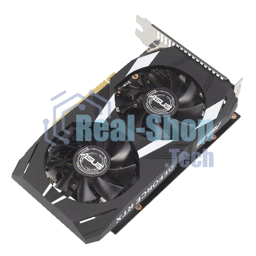 Видеокарта Asus DUAL-RTX 3050-O6G NVIDIA GeForce RTX 3050 6Gb 96bit GDDR6 PCI-E 4.0 1507/14000 DVIx1 HDMIx1 DPx1 HDCP Ret