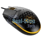 Мышь проводная SVEN RX-G735 черный, 4000 dpi, USB, кнопки - 6