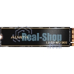 Накопитель SSD ADATA LEGEND 900, 1Tb, PCIe 4.0 x4, M.2 2280, NVMe, R/W 7000/4700, с радиатором