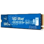 Накопитель SSD WD Blue SN5000, 500Gb, PCIe 4.0 x4, M.2 2280, NVMe, R/W 5000/4000