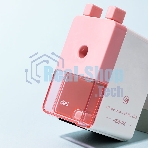 Точилка для карандашей механическая Deli EH515-PK, 1 отверстие, пластик, розовый/белый, пластиковый бокс