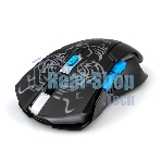 Мышь беспроводная Dialog Gan-Kata MRGK-12UR черный, 1600 dpi, радиоканал, USB, кнопки - 6