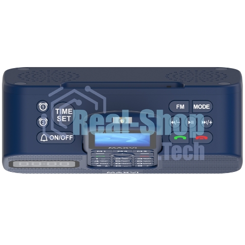 Мобильный телефон Maxvi RT-03 + док-станция, синий