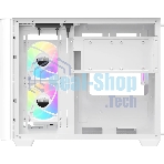 Компьютерный корпус Ocypus Iota C50 WH Curve ARGB Digital (Iota-C50-WHD300CD-GL)