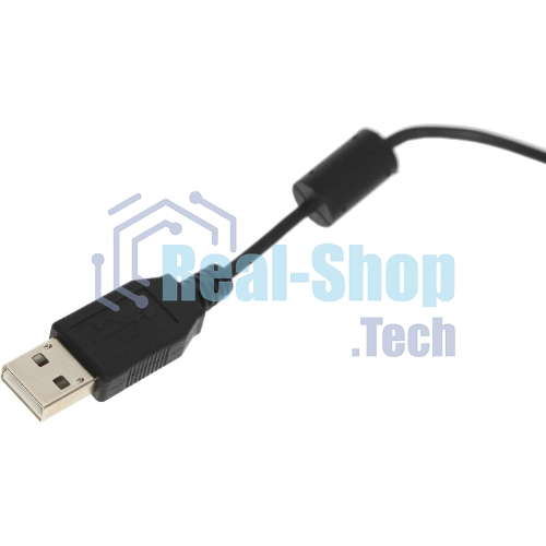 Гарнитура Logitech USB Headset H570e Stereo чёрный, проводная, USB