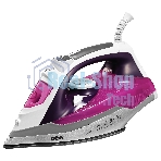 Утюг BBK ISE-2409 фиолетовый, 2400 Вт, 40 г/мин, 140 г/мин, 360 мл