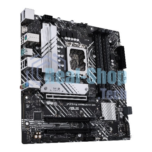 Материнская плата ASUS PRIME B660M-A D4-CSM, LGA 1700, Intel B660, 4xDDR4, 4xSATA, 2xM.2, 1xPCIe 4.0 x16, 1xPCIe 4.0 x4, 1xDP, 2xHDMI, 1x 1Gb LAN, 2xUSB-A 3.2 Gen 2, 4xUSB-A 2.0, 3x3.5 мм, 7.1, mATX