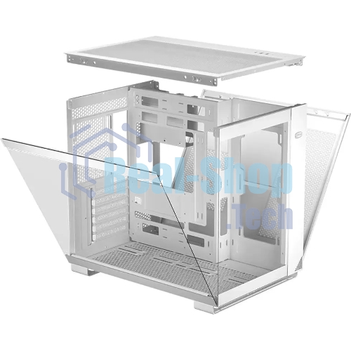Компьютерный корпус PcCooler C3 T500 WH белый без БП ATX 2xUSB 3.0 1xUSB3.1 audio bott PSU