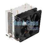 Кулер универсальный Silverstone SST-KR03 Kryton CPU Cooler, low noise, silent hydraulic bearing 92мм blue LED fan, universal Socket compatibility