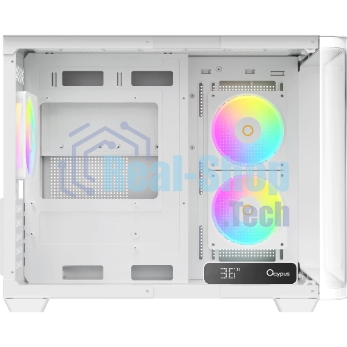 Компьютерный корпус Ocypus Iota C50 WH Curve ARGB Digital (Iota-C50-WHD300CD-GL)