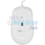 Мышь проводная A4Tech Fstyler FM10 белый/серый, 1600 dpi, USB, кнопки - 4