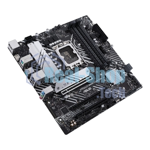 Материнская плата ASUS PRIME B660M-A D4-CSM, LGA 1700, Intel B660, 4xDDR4, 4xSATA, 2xM.2, 1xPCIe 4.0 x16, 1xPCIe 4.0 x4, 1xDP, 2xHDMI, 1x 1Gb LAN, 2xUSB-A 3.2 Gen 2, 4xUSB-A 2.0, 3x3.5 мм, 7.1, mATX