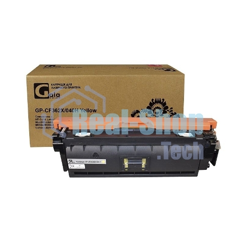 Картридж лазерный GalaPrint GP-CF362X/040H (№508X) желтый (9500 стр) для HP Color LaserJet M552/M552dn/M553/M553dn/M553n/M553x/M577/M577dn/M577f/M577c/Canon i-SENSYS LBP-710/LBP-712