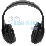 Беспроводные/проводные наушники Digma BT-15 черный/серый, накладные, Bluetooth + проводной, складная конструкция, до 10 ч