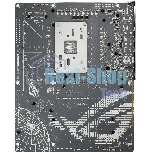 Материнская плата ASUS ROG STRIX X870-A GAMING WIFI, AM5, AMD X870, 4xDDR5, 2xSATA, 4xM.2, 1xPCI-E 4.0 x4, 1xPCI-E 5.0 x16, 1xHDMI, 1xDP, 1x 2.5Gb LAN, 4xUSB-A 3.2 Gen 1, 5xUSB-A 3.2 Gen 2, 1xUSB-C 3.2 Gen 2, 2xUSB4, 2x3.5 мм, 7.1, ATX