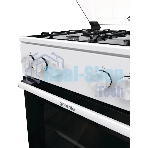 Плита газовая Gorenje GG5A10WH белый, конфорок 4 газовых, духовка 70 л, 50 см x 85 см x 59.4 см