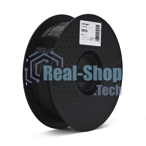 Филамент Crown Micro CM-FILPETG016B PETG 1.75 1кг черный