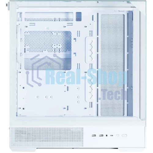 Компьютерный корпус ZALMAN P40 Prism, ATX, белый, WINDOW, 2x3.5