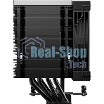 Кулер для процессора DEEPCOOL AK500 G2 LGA1851/1700/1200/115X/AM5/AM4 (9шт/кор, TDP 240W, PWM, Fan 120мм, 5 тепл. трубок, Copper Base, Wood-grain top cover, черный) RET (R-AK500G2-BKNNMN-GJD)