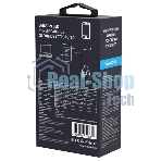 Сетевое зарядное устройство Maxvi A583GN Type-C 65W + Type-C 40W + USB 22W, GAN, PD, QC, LED дисплей, черный