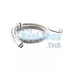 Кабель USB 3.1 Type Cm -- Cm IC 5А 10Gbs длина 1M, Telecom TC420S серебряный