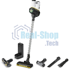 Пылесос вертикальный Karcher VC 6 Cordless серебристый/белый, питание от аккумулятора, 250 Вт, уборка сухая, пылесборник 0.8 л, работа от АКБ max 50 мин. Пылесос вертикальный Karcher VC 6 Cordless серебристый/белый, питание от аккумулятора, 250 Вт, уборка сухая, пылесборник 0.8 л, работа от АКБ max 50 мин.