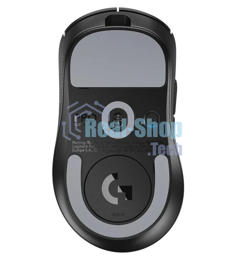 Мышь беспроводная Logitech G PRO Х Superlight 2 DEX черный, 44000 dpi, радиоканал, USB, кнопки - 5