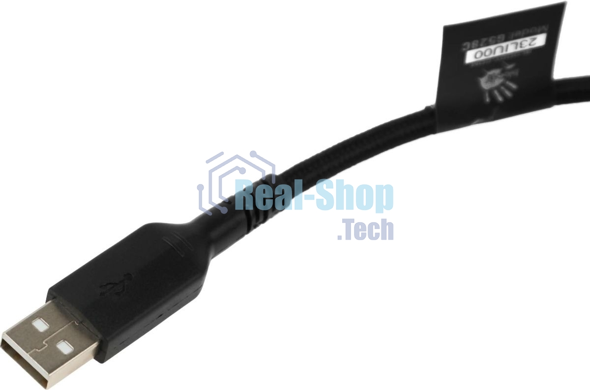 Гарнитура Bloody G528C чёрный, проводная, подсветка