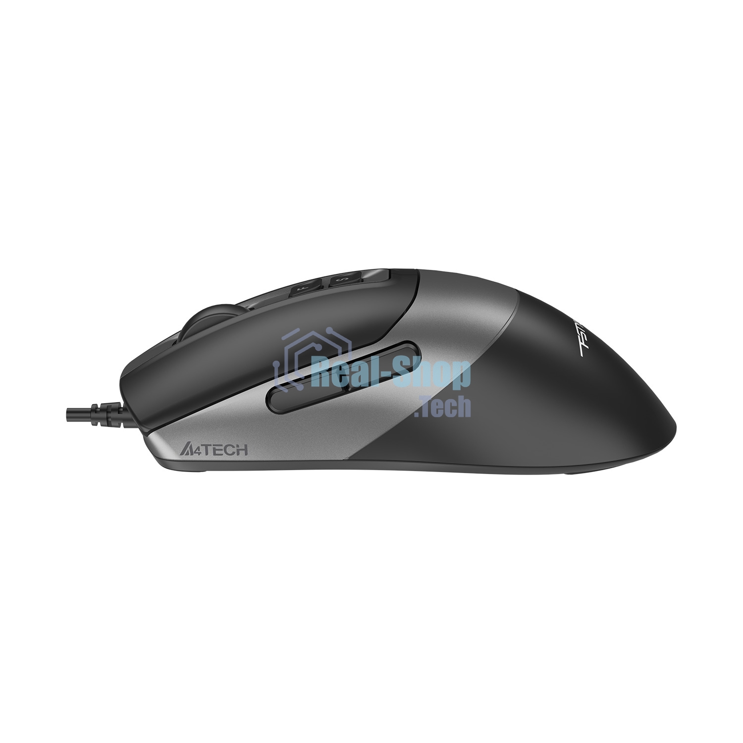 Мышь A4Tech Fstyler FM50S Plus черный оптическая 1200dpi USB 6but