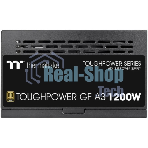 Блок питания Thermaltake Toughpower GF A3/1200W/Fully Modular/Non Light/Full Range/Analog/80 Plus Gold/EU/JP Main CAP PS-TPD-1200FNFAGE-H All Flat Cables/Gen 5