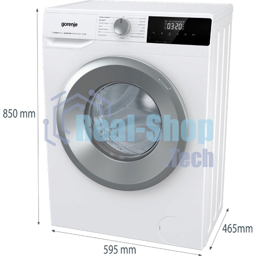 Стиральная машина Gorenje W2NHPI72SCS белый загр. фронтальная макс.: 7 кг 1200об/мин класс: А