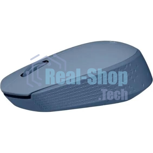 Мышь беспроводная Logitech M171 голубой, 1000 dpi, радиоканал, USB, кнопки - 3