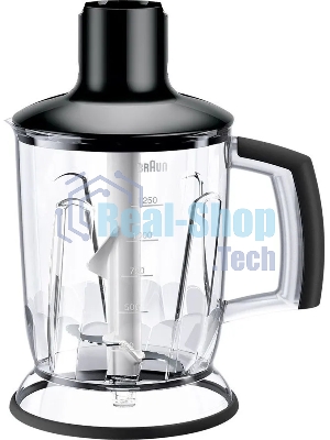 Блендер погружной Braun Multiquick 9 MQ9147X черный, 1200 Вт, плавная регулировка, турбо