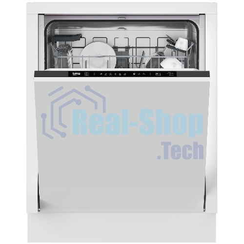 Встраиваемая посудомоечная машина Beko BDIN16420, белый, 59.8 см, 14 компл., 48 дБ, класс A