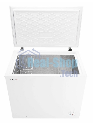 Морозильный ларь Vekta FR-270W02, белый, 270л, 1 камера, 960*635*858 мм, полезный объем 249 л.